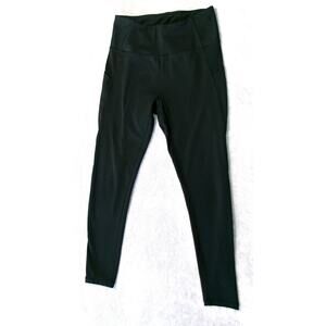 Danskin Active High Waist Leggings Womens Size Small Black Yoga Gym Workout